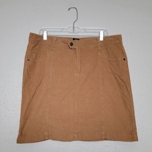 VTG Faded Glory Corduroy Mini Skirt